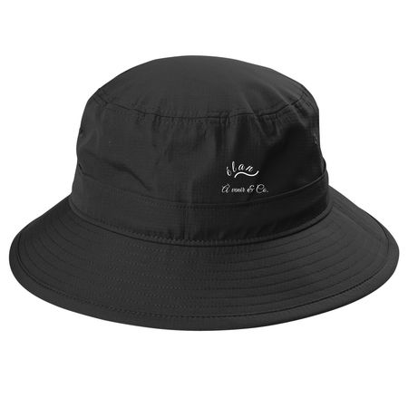 ? venir & Co. ?lan Edition, a Black Printed UV Bucket Hat