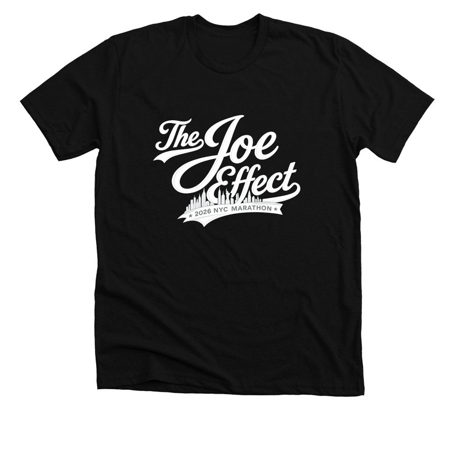 Marathon Team, a Solid Black Blend Premium Unisex Tee