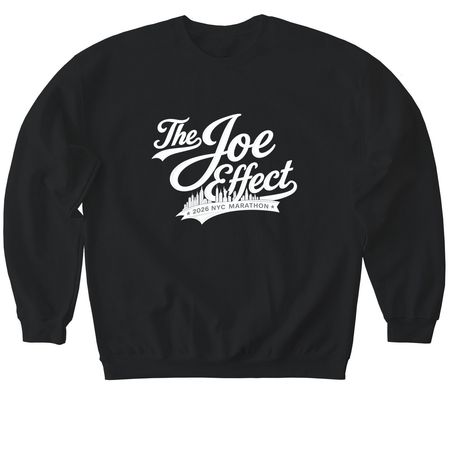 Marathon Team, a Black Softstyle Crewneck Sweatshirt
