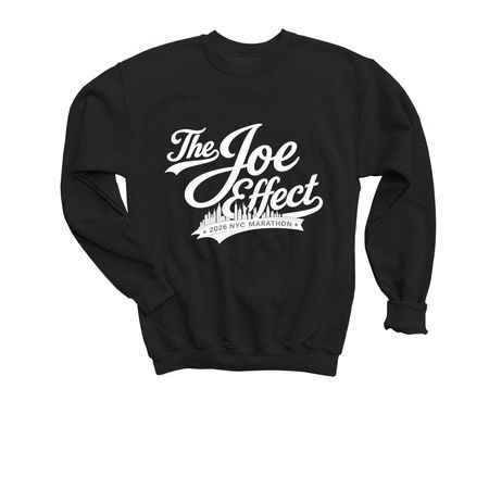 Marathon Team, a Black Youth Crewneck Sweatshirt