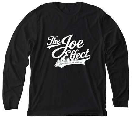 Marathon Team, a Solid Black Blend Premium Long Sleeve Tee
