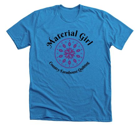 Marnae's CFQ, a Neon Blue Premium Unisex Tee