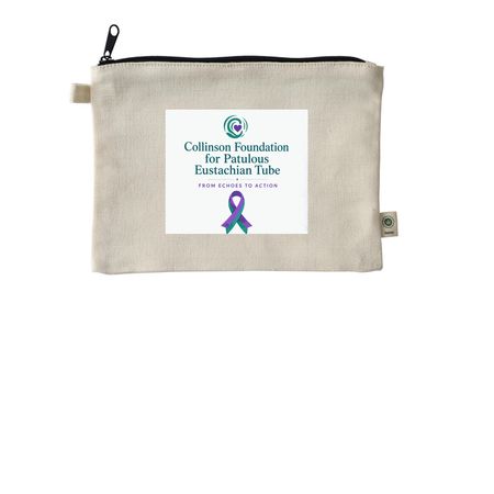 10x7 Go-Go Pouch, a Natural 9"x7" Hemp Blend Pouch