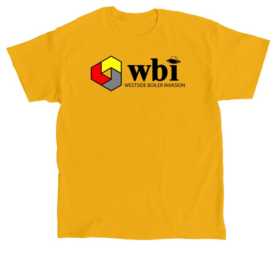 Westside Boiler Invasion Supporter Wear, a Gold Classic Unisex Tee