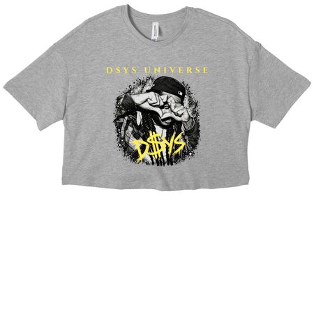 Daniel Heartless x D$YS Universe Collection, a Athletic Heather Women?s Cropped Cotton Tee