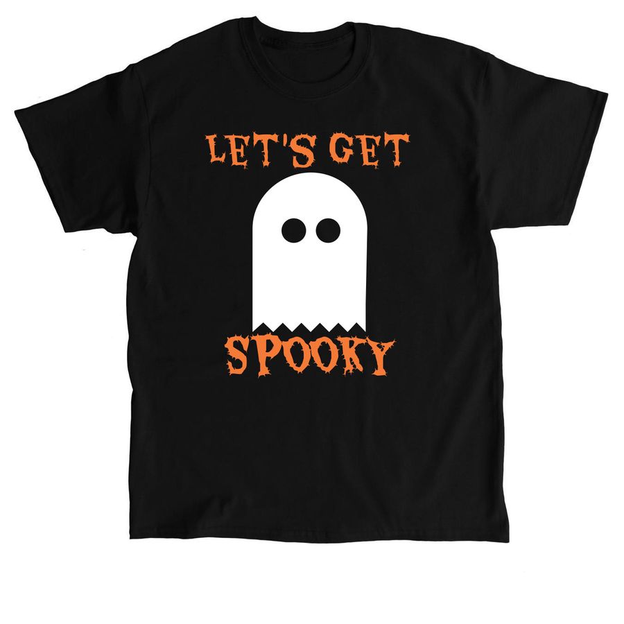 Let's Get Spooky, a Black Classic Unisex Tee