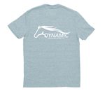 Mane In Heaven Miniature Therapy Horses NFP&nbsp;, a I Like You Blue Allmade Eco Triblend Unisex Tee (back-view)