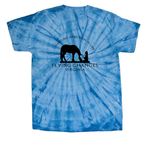 FCVA Merch!, a Baby Blue Classic Tie Dye Tee (back-view)