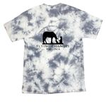 FCVA Merch!, a Grey Crystal Tie Dye Tee (back-view)