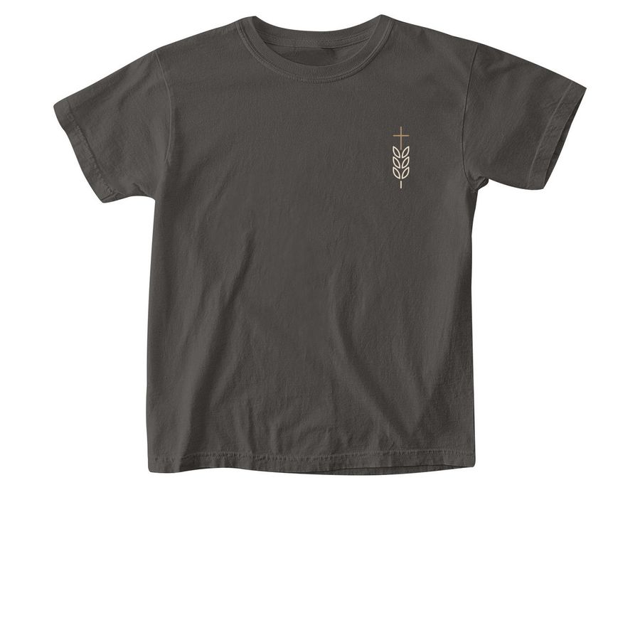 New Kids Logo, a Pepper Comfort Colors Youth Tee