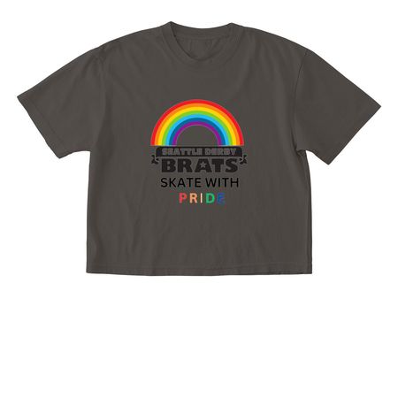 Seattle Derby Brats Pride, a Pepper Comfort Colors Boxy Tee