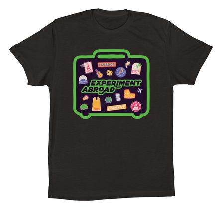 The Experiment 2026 Experimenter Tee, a Black Premium Cotton Tee