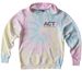 ACT sweatshirts, a Sunset Swirl Youth Tie Dye Pullover Hoodie
