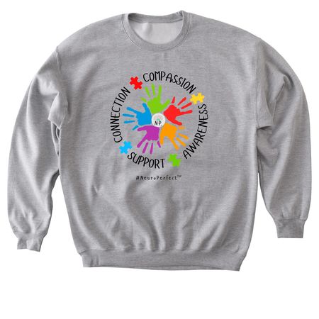 NeuroPerfect?&nbsp;Values Shirt, a Sport Grey Softstyle Crewneck Sweatshirt