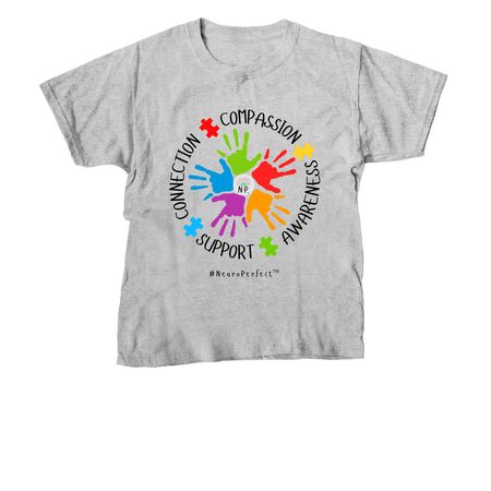 NeuroPerfect?&nbsp;Values Shirt, a Sport Grey Youth Unisex Tee