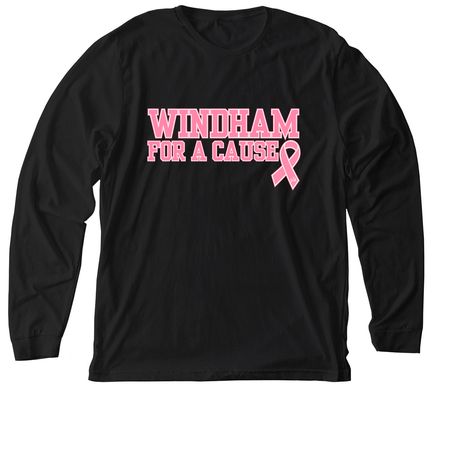 Recreation for a Reason, a Solid Black Blend Premium Long Sleeve Tee