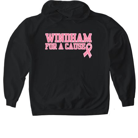 Recreation for a Reason, a Black Gildan Softstyle Pullover Hoodie