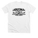 AZDD Black, a Solid White Blend Premium Unisex Tee