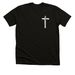 The Old Rugged Cross, a Solid Black Blend Premium Unisex Tee
