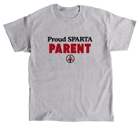Proud SPARTA Parent, a Sport Grey Classic Unisex Tee
