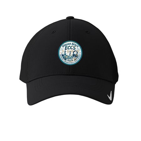 2026 ECCS TCW Hats, a Black Printed Nike Dri-FIT Legacy Performance Cap