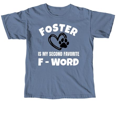 F - Word, a Blue Jean Comfort Colors Unisex Tee