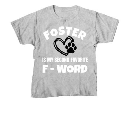 F - Word, a Sport Grey Youth Unisex Tee