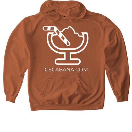 IceCabana.com Apparel, a Texas Orange Softstyle Pullover Hoodie