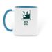 Protecting America's Lion, a Light Blue Two-Tone Ceramic Mug (back-view)