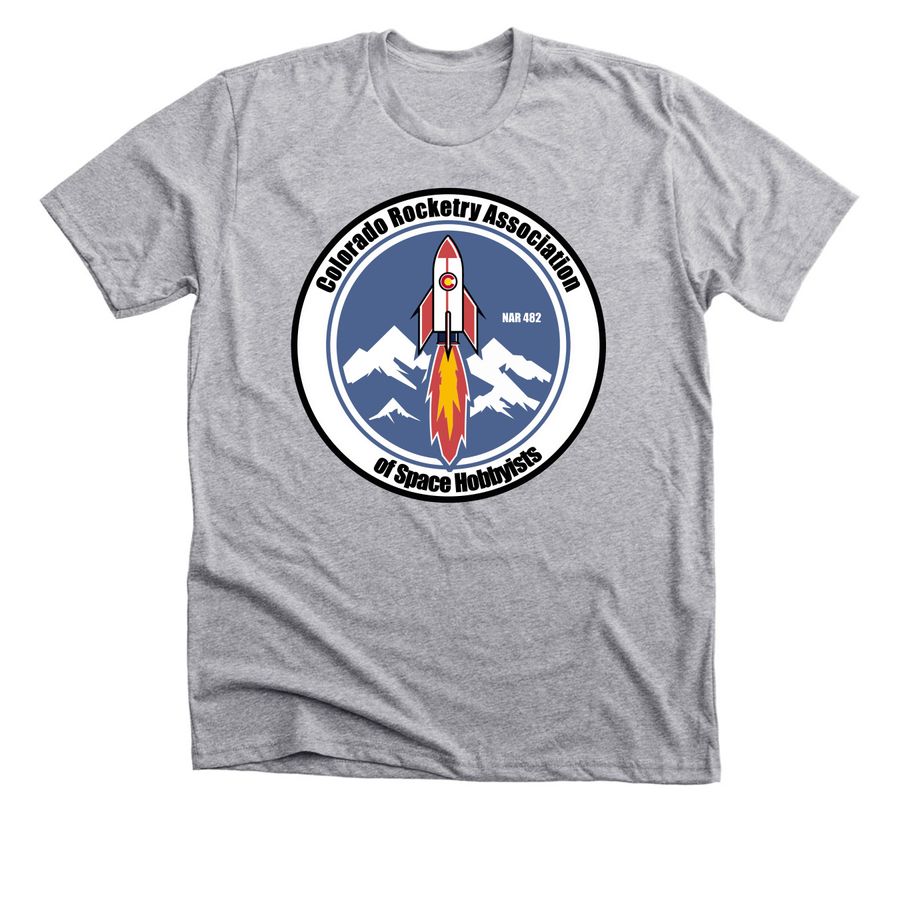 CRASH, a Athletic Heather Premium Unisex Tee