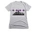 Chicago PanCAN Affiliate Apparel, a Dark Heather Grey Women's Slim Fit Tee