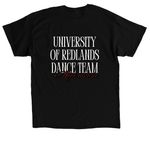 URDT Mom Shirt, a Black Classic Unisex Tee (back-view)