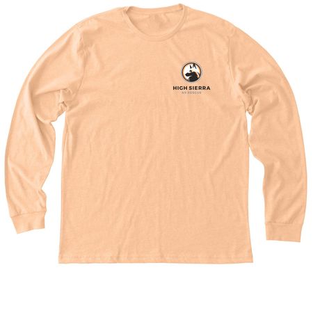 Logo Shirts & Sweatshirts, a Heather Peach Premium Long Sleeve Tee