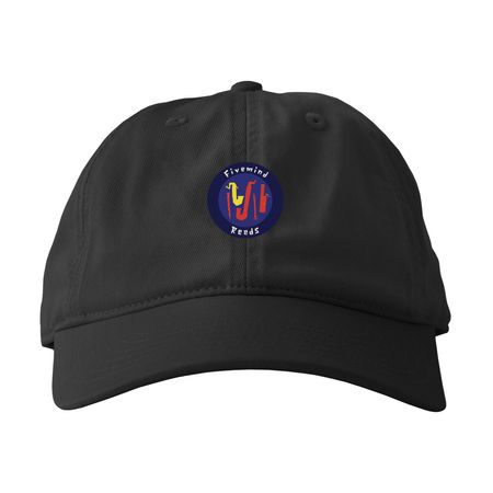 Fivemind Reeds Hats, a Black Printed Eco Baseball Cap