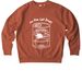 no sad eat soup, a Heritage Brown Stanley/Stella Unisex Changer 2.0 Crewneck Sweatshirt