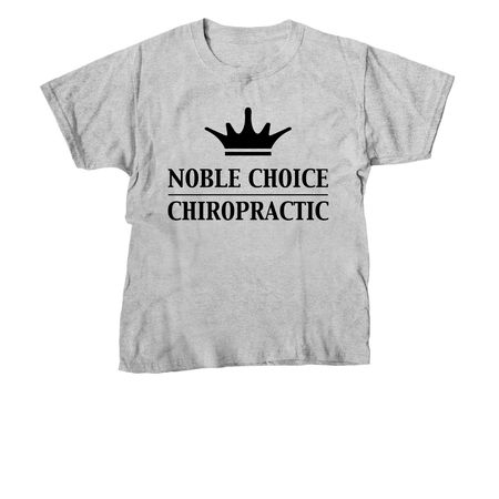 NCC Black Logo, a Sport Grey Youth Unisex Tee