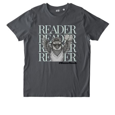 Page-Turners and Change-Makers, a Anthracite Stanley/Stella Unisex Rocker Tee