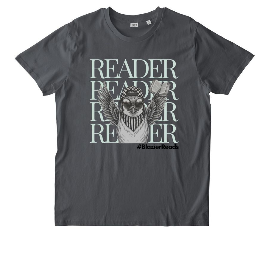 Page-Turners and Change-Makers, a Anthracite Stanley/Stella Unisex Rocker Tee