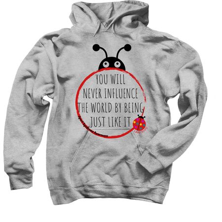 Laney Bug, a Sport Grey Pullover Hoodie
