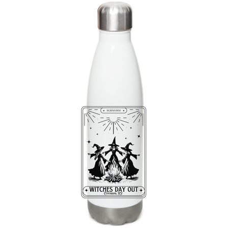 2026 Contest Winner Design, a White Stainless Steel Water Bottle