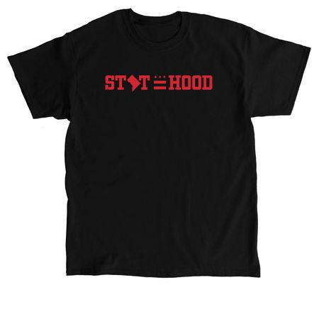 Statehood, a Black Classic Unisex Tee