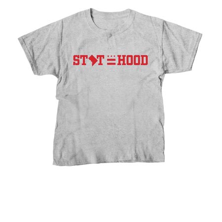 Statehood, a Sport Grey Youth Unisex Tee