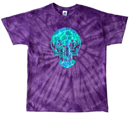 Forever Paired, Eternally, a Purple Classic Tie Dye Tee