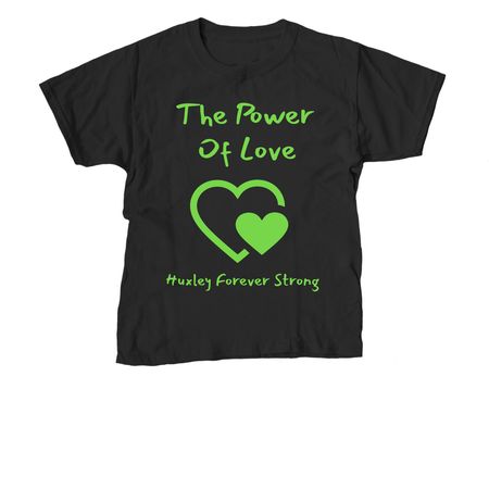 Huxley Forever Strong, a Black Youth Unisex Tee