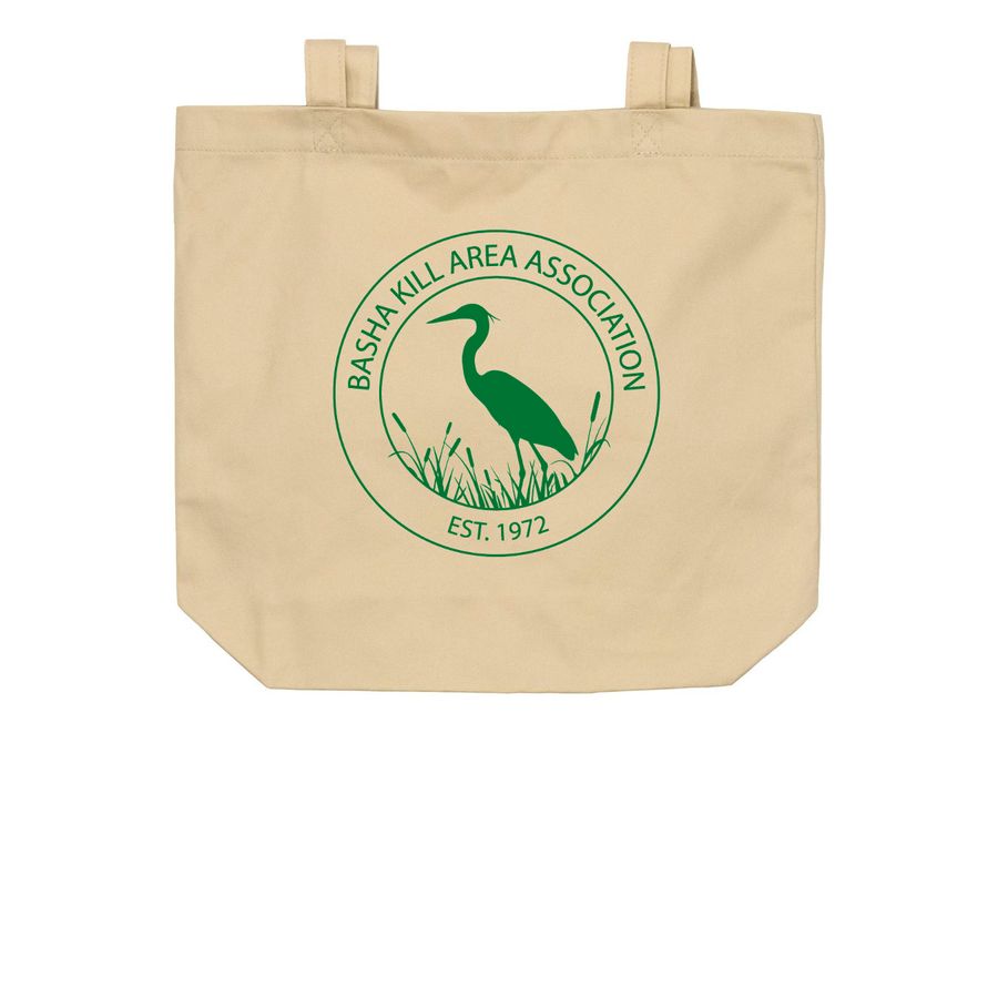 Logo Tote, a Oyster Organic Cotton Tote Bag