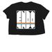 2026 - Endo Pride Fundraiser, a Black Women?s Flowy Cropped Tee