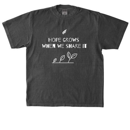 National Recovery Month Short-Sleeve Tees, a Shadow Heavyweight Garment Dye Tee