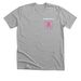 Pink Radiology Collage, a Athletic Heather Premium Unisex Tee