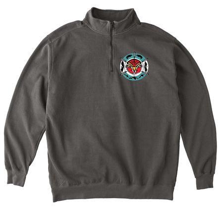 NVE - Zip Sweaters, a Pepper Comfort Colors Quarter Zip Pullover