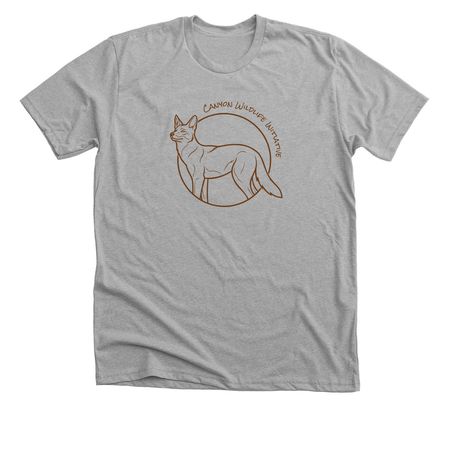 The Watcher, a Athletic Heather Premium Unisex Tee